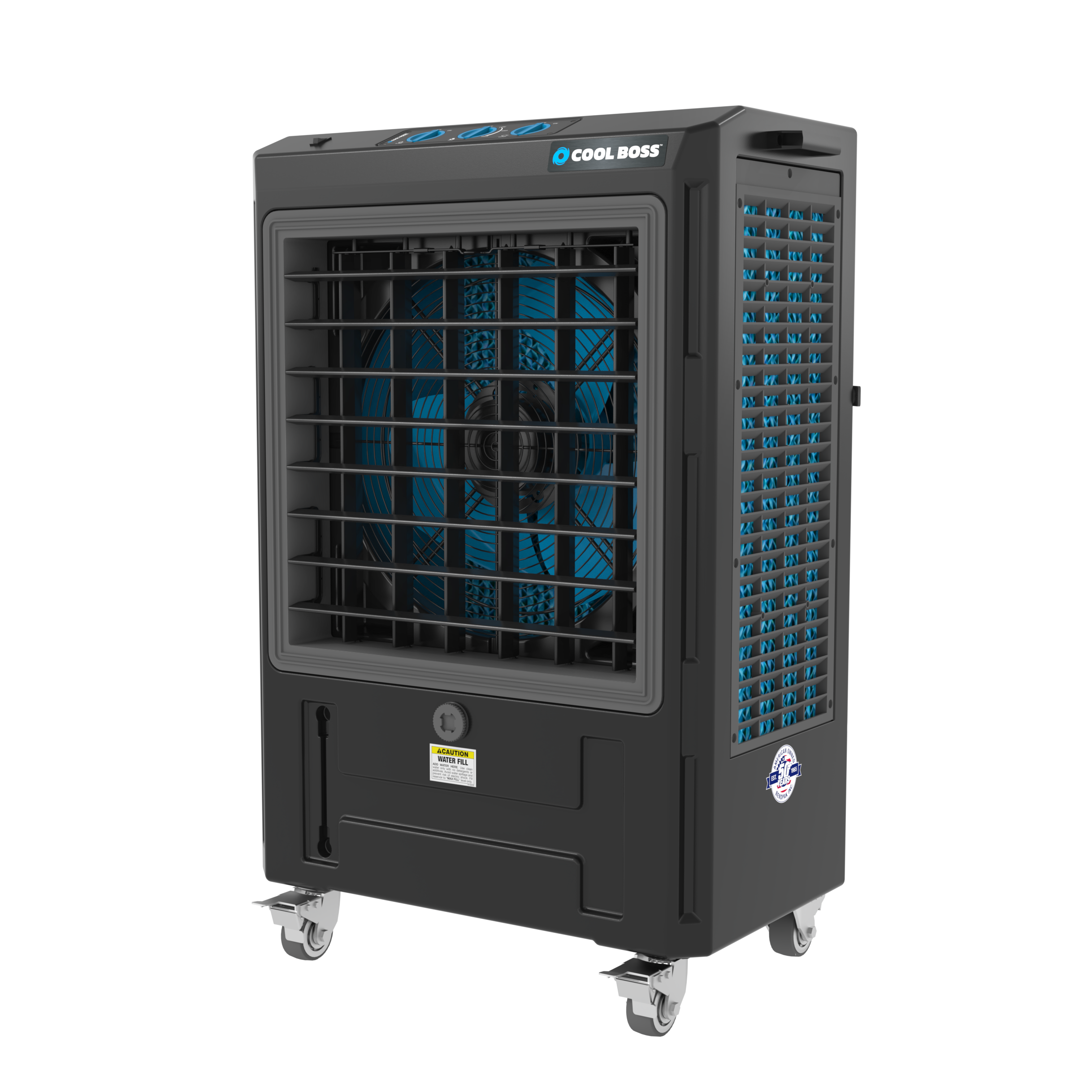 CB-19SL Evaporative Air Cooler with Oscillating Fan Industrial Air
