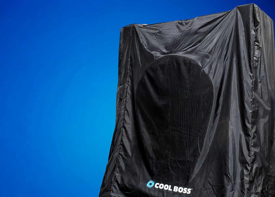 Cool Boss industrial-grade evaporative air cooler